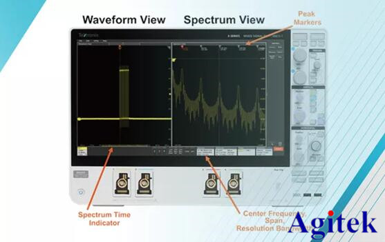 泰克示波器Spectrum View 功能——時頻域信號分析
