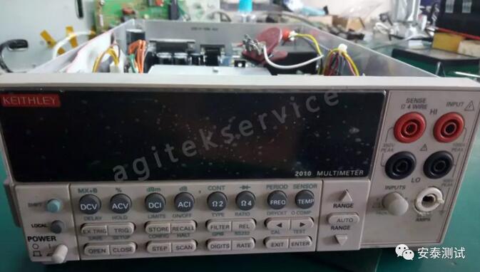 吉時利數(shù)字多用表2010維修案例分享