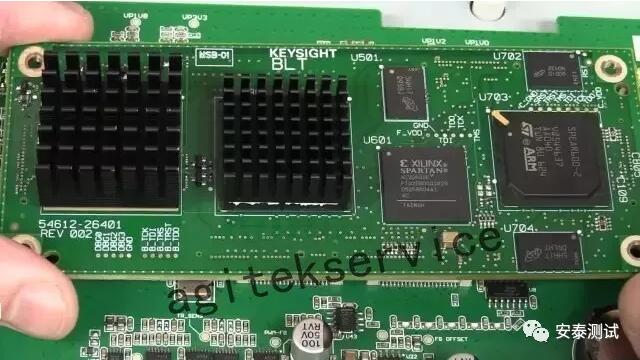 是德DSOX1000系列示波器維修拆解詳情(圖5)