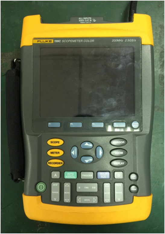 北京某科技公司Fluke示波表維修案例