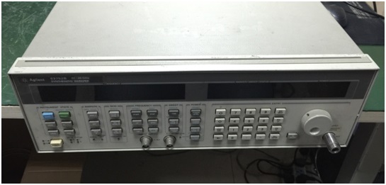 航天某所安捷倫83752B掃頻源維修案例(圖1)