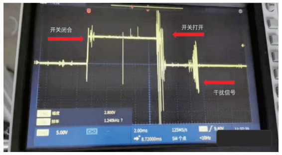 泰克DPO2002B數字示波器在配電柜和電能開關測試中的測試方案(圖2)