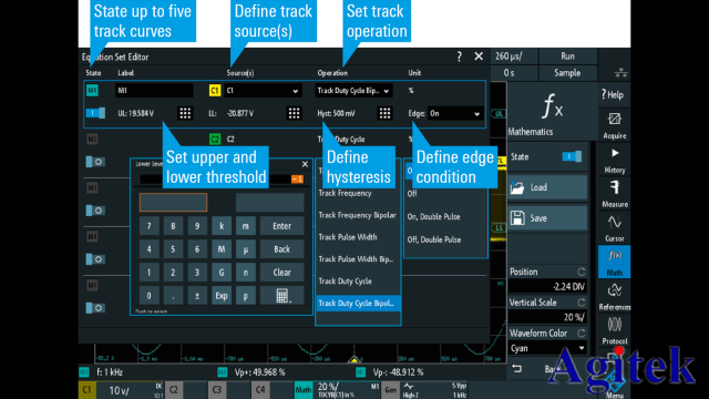 羅德與施瓦茨示波器在分析脈沖寬度調制信號的應用(圖4)