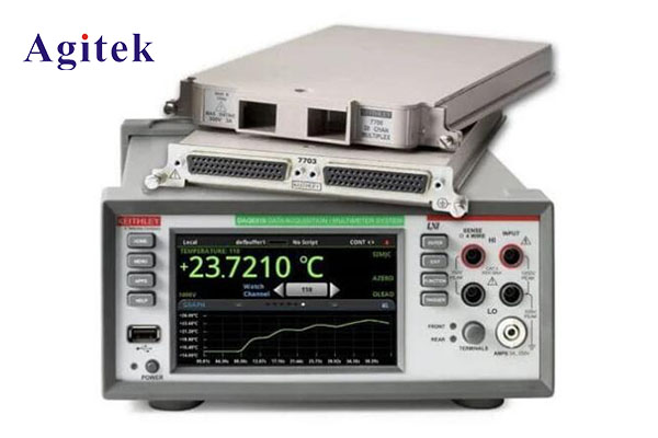 DAQ6510數據采集器測試電容值的頻率怎么看？