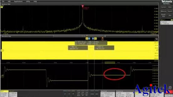 泰克示波器MSO64應用篇之時頻多域信號頻譜諧波分析(圖7)