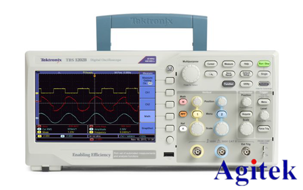 泰克示波器TBS1000系列——長儲存基礎款示波器(圖1)