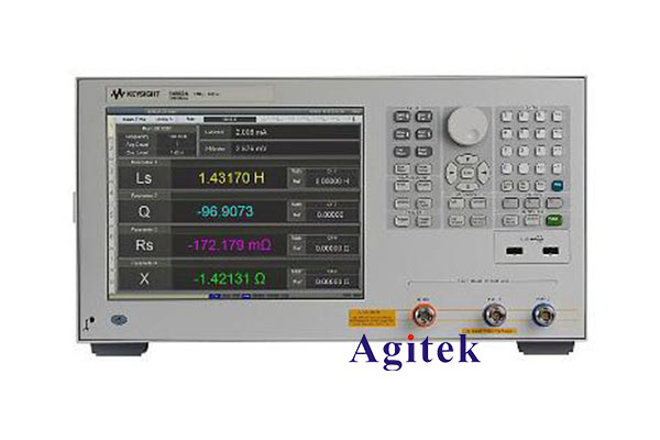 是德E4982A LCR表測電感步驟流程詳解