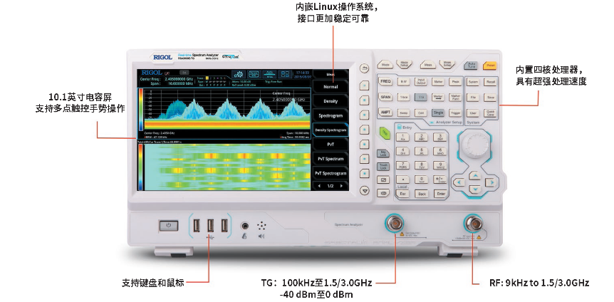 高貴不貴 | RIGOL發(fā)布全新實(shí)時(shí)頻譜分析儀RSA3000E系列(圖5)