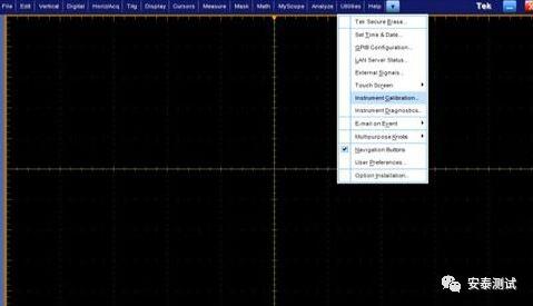 泰克示波器SPC校準(zhǔn)步驟詳解(圖5)