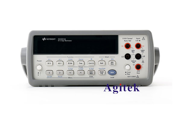 安捷倫（Agilent）34401A數字萬用表測電壓怎么測？