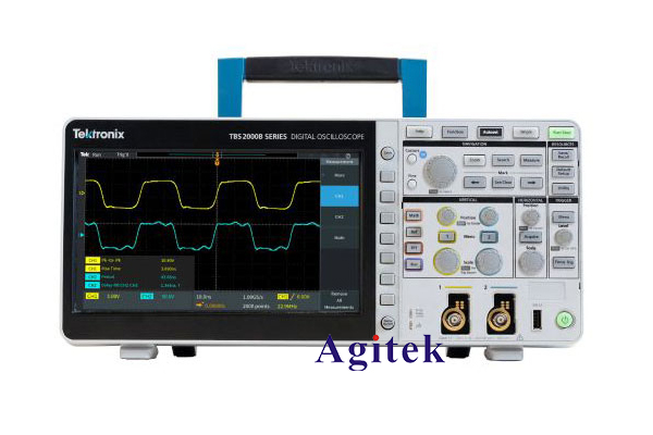 泰克示波器TBS2204B怎么手動(dòng)測(cè)量頻率？