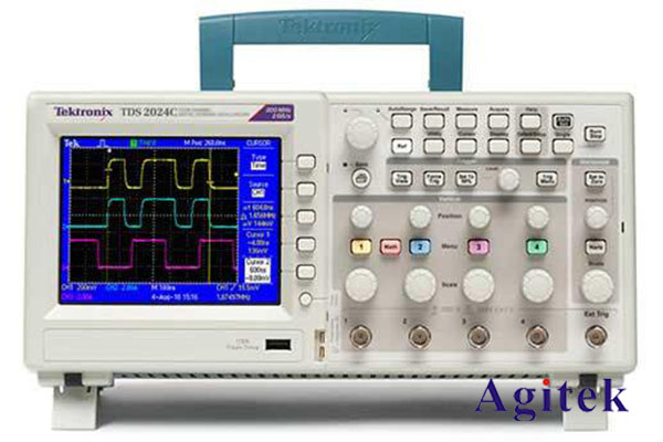 泰克TDS2024C數字示波器怎么調節靈敏度？