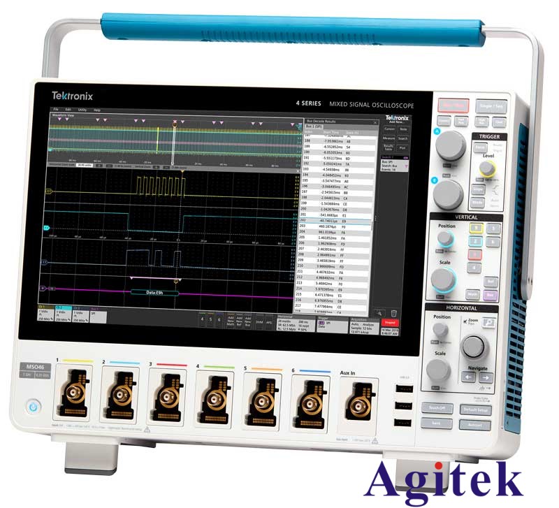 混合信號示波器的模擬通道和數字通道(圖1)